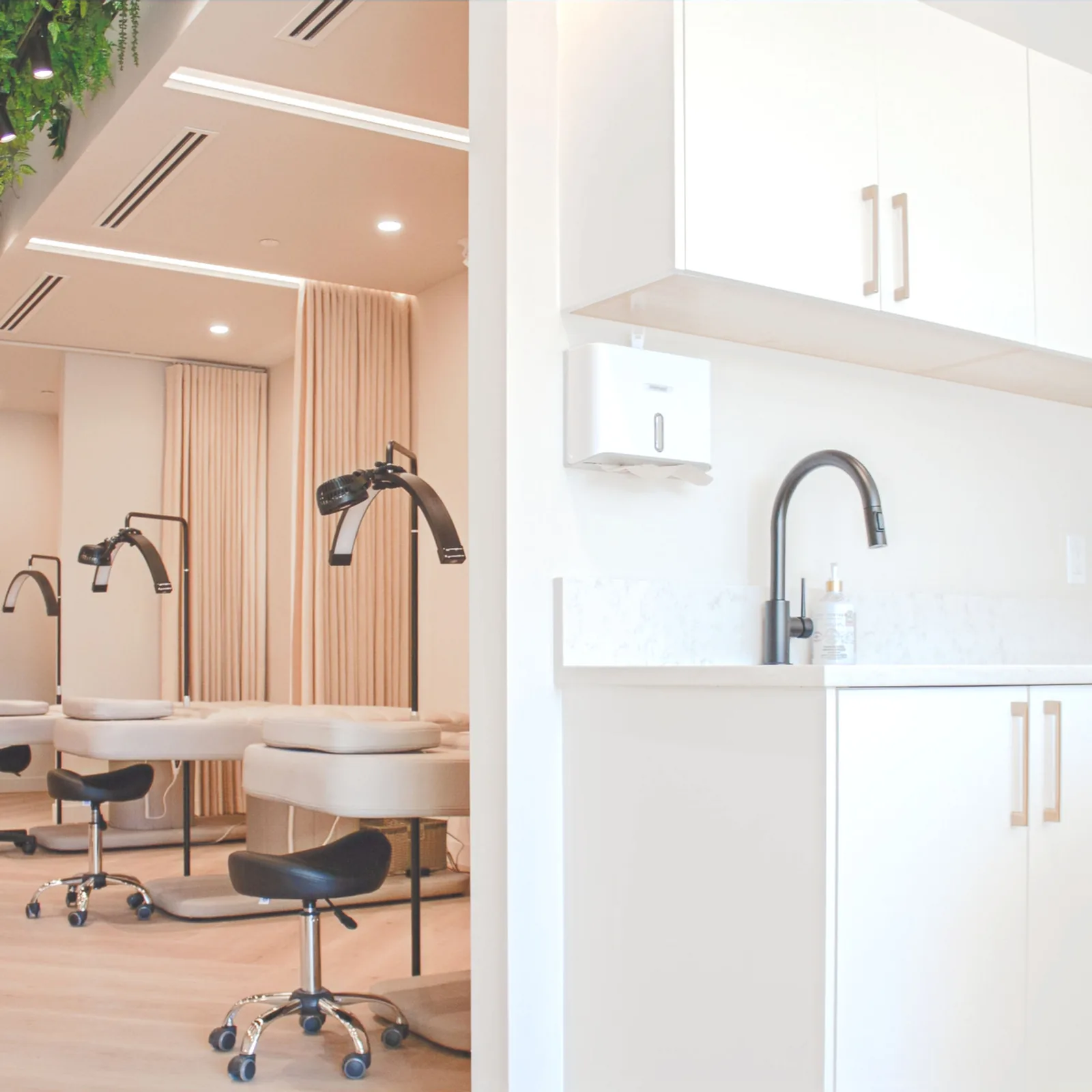 Blooming Lashes Studio, a beauty salon project by Costar Construction at 4269 Dawson St, Burnaby, BC, photo 4 of 5