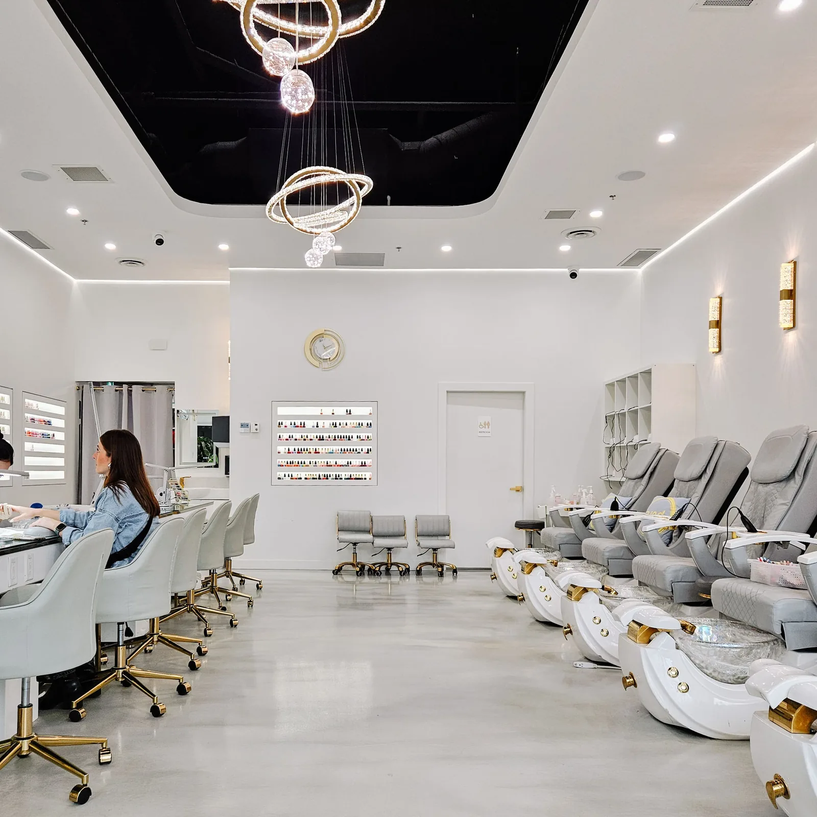 Pure Nail Bar, a commercial ti project by Costar Construction at 3739 Rupert St., photo 5 of 6