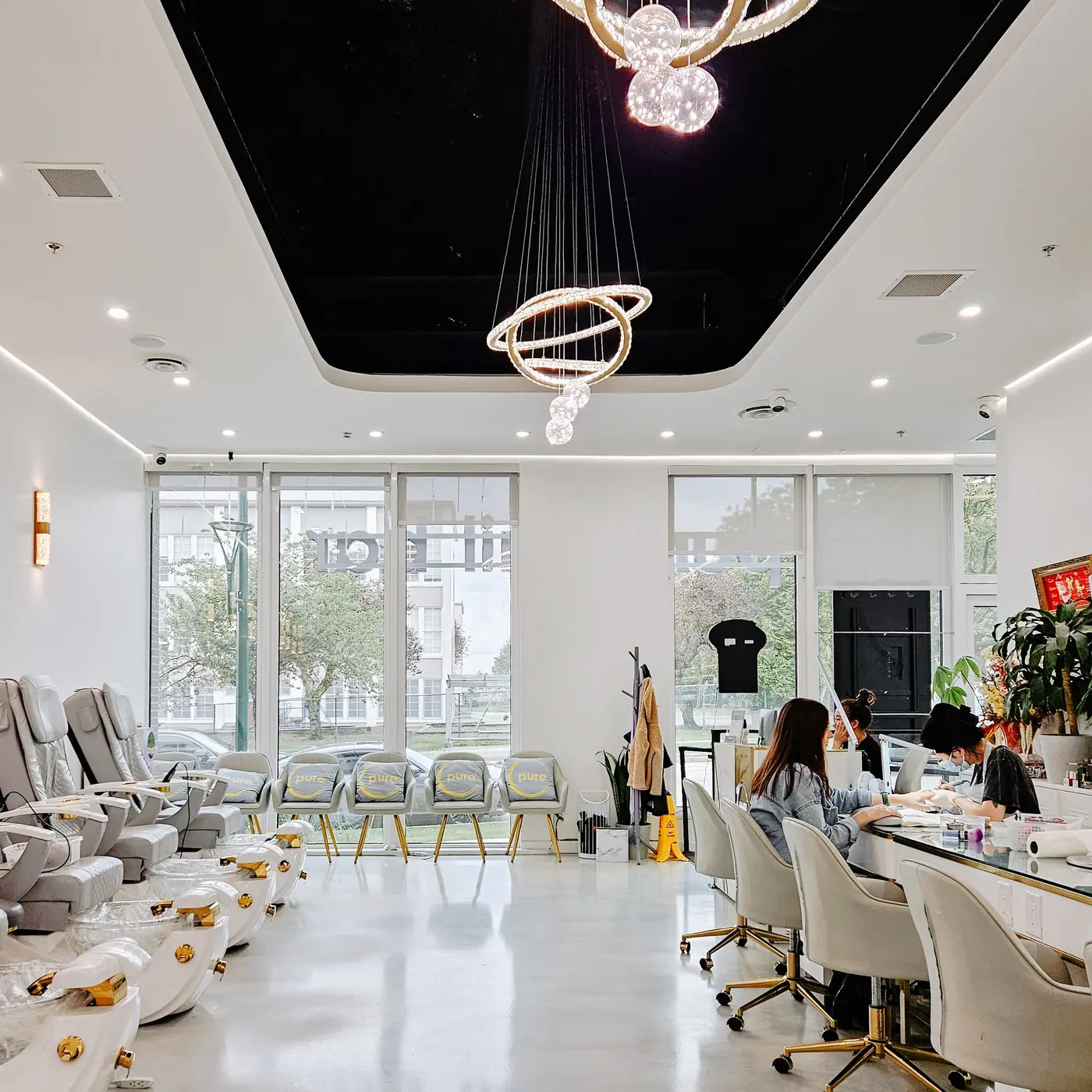 Pure Nail Bar, a commercial ti project by Costar Construction at 3739 Rupert St., photo 6 of 6